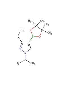 Astatech 3-ETHYL-1-ISOPROPYL-4-(4,4,5,5-TETRAMETHYL-1,3,2-DIOXABOROLAN-2-YL)-1H-PYRAZOLE; 1G; Purity 95%; MDL-MFCD32646266
